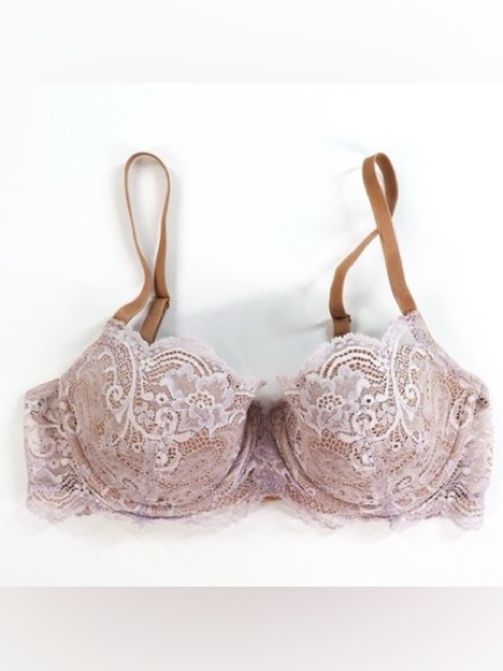ThirdLove 24/7 Lace Balconette Bra in Light Purple